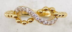 Anillo 14k, talla#15