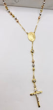 Crucifijo 14k, 45cm x 4mm