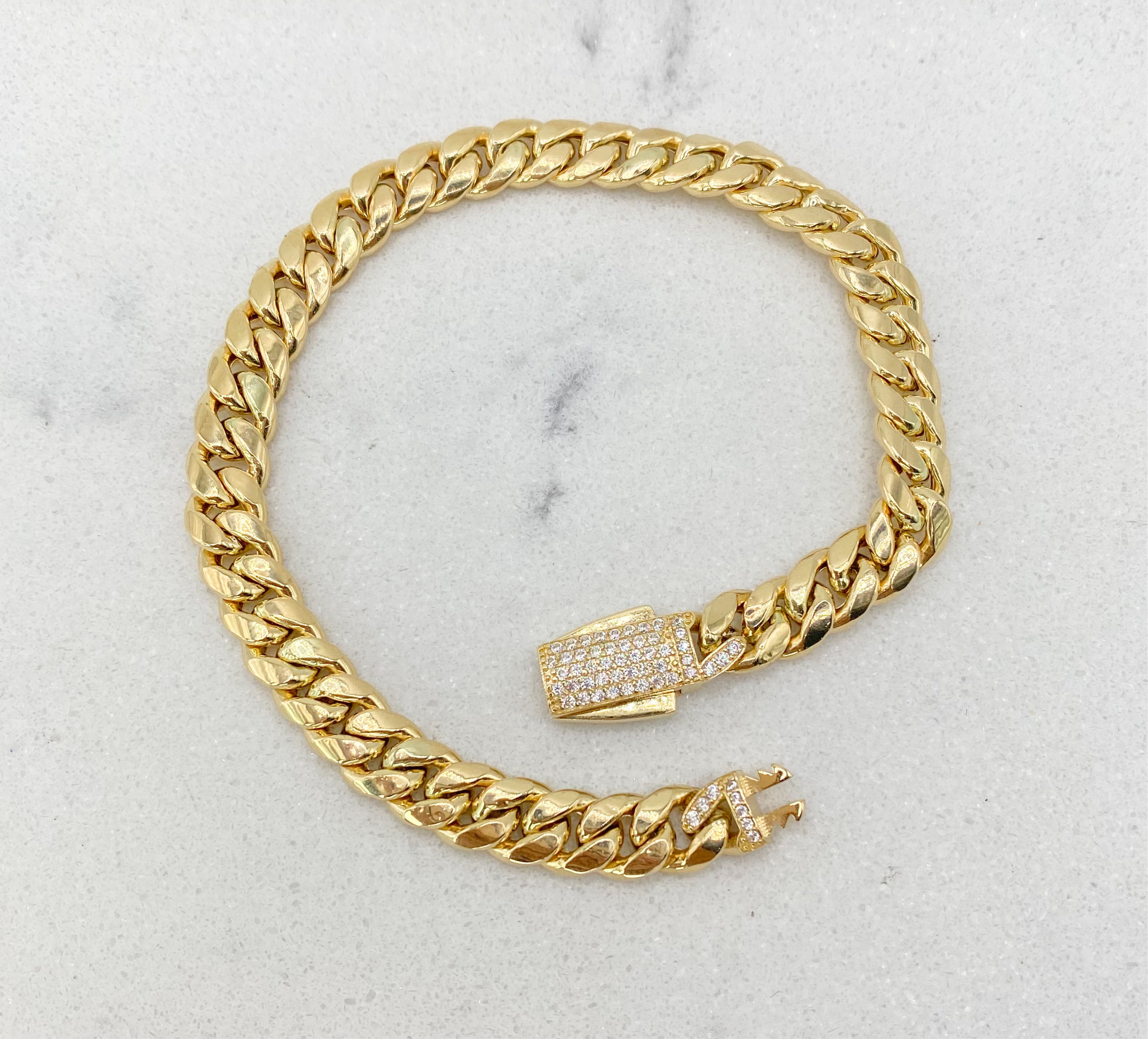 Guillo 14k, 21cm x 7.3 mm