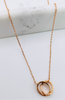 Cadena 14k, 45cm x 0.6mm
