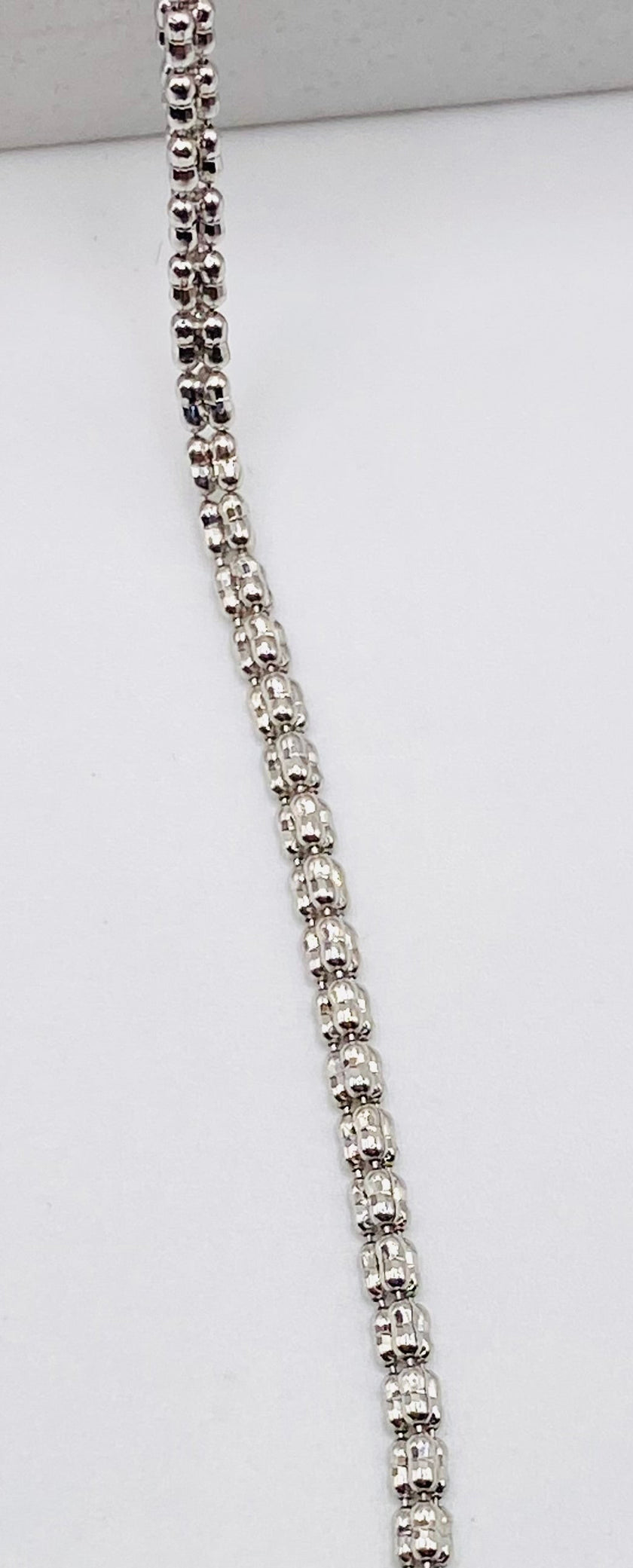 Luna ice blanca 14k, 50cm x 2.2mm