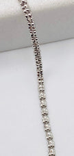 Luna ice blanca 14k, 40cm x 2.4mm