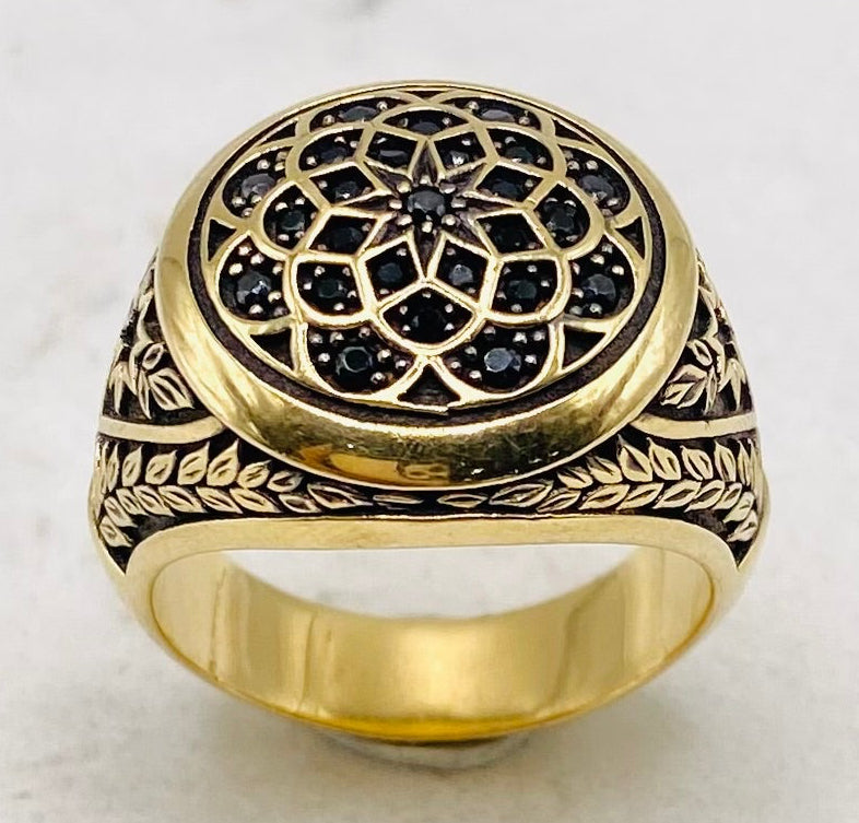Anillo 14k, talla#20