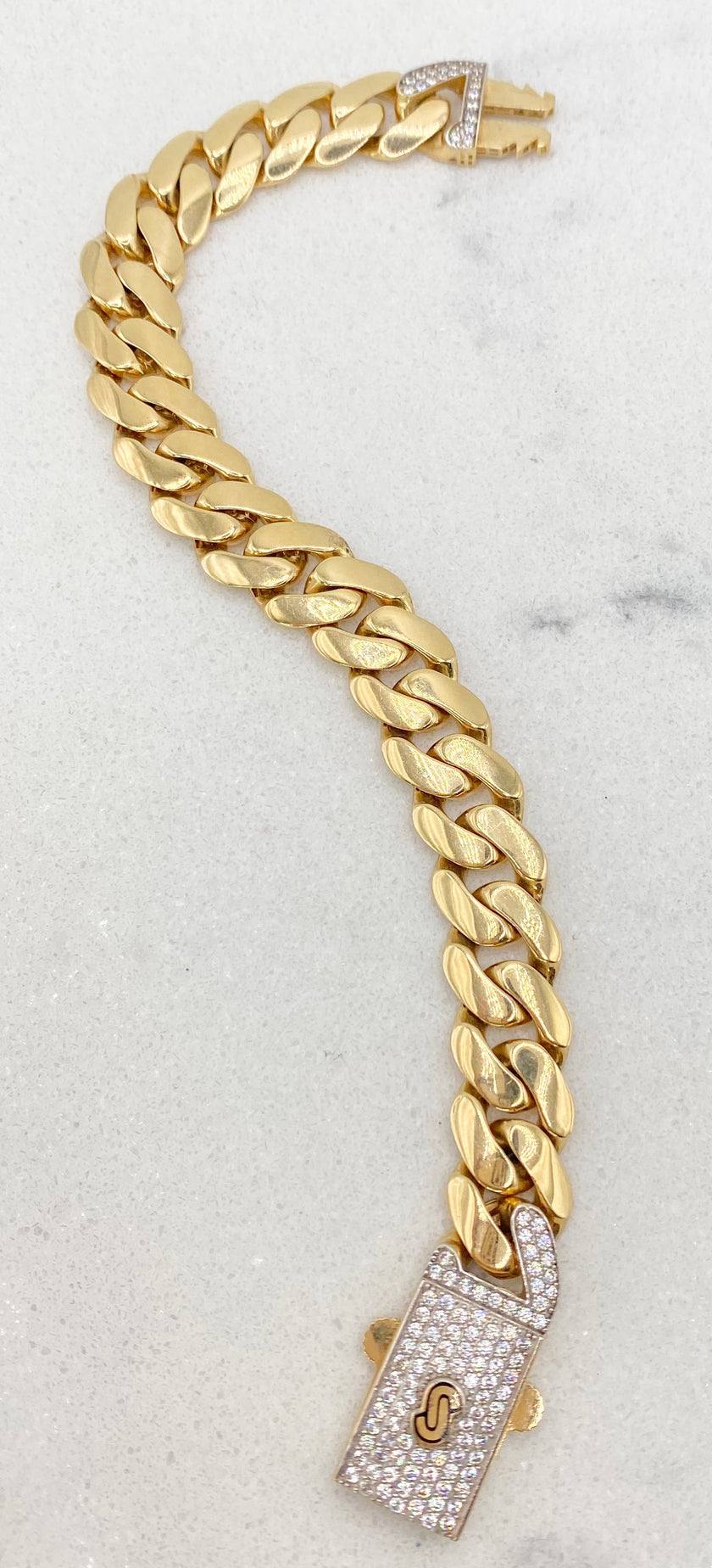Guillo 14k, 17 cm x 10.6 mm