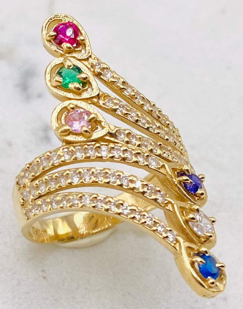 Anillo 14k, talla#17