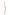 Guillo ojo turco 14k, 19cm x 6.8mm