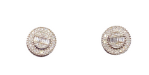 Aretes Diamante 14k,