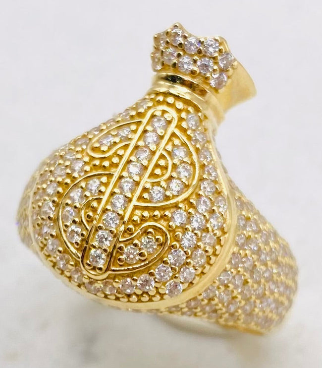 Anillo talla#24, 14k