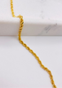 Cadena soga 14k, 60cm x 2.6mm