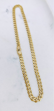 Cadena Mónaco 14k,  40cm x 6.9mm