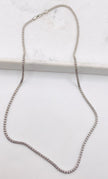 Cadena luna ice 14k, 60cm x 3.1mm