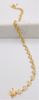 Guillo corazones 14k, 20cm x 4.6mm