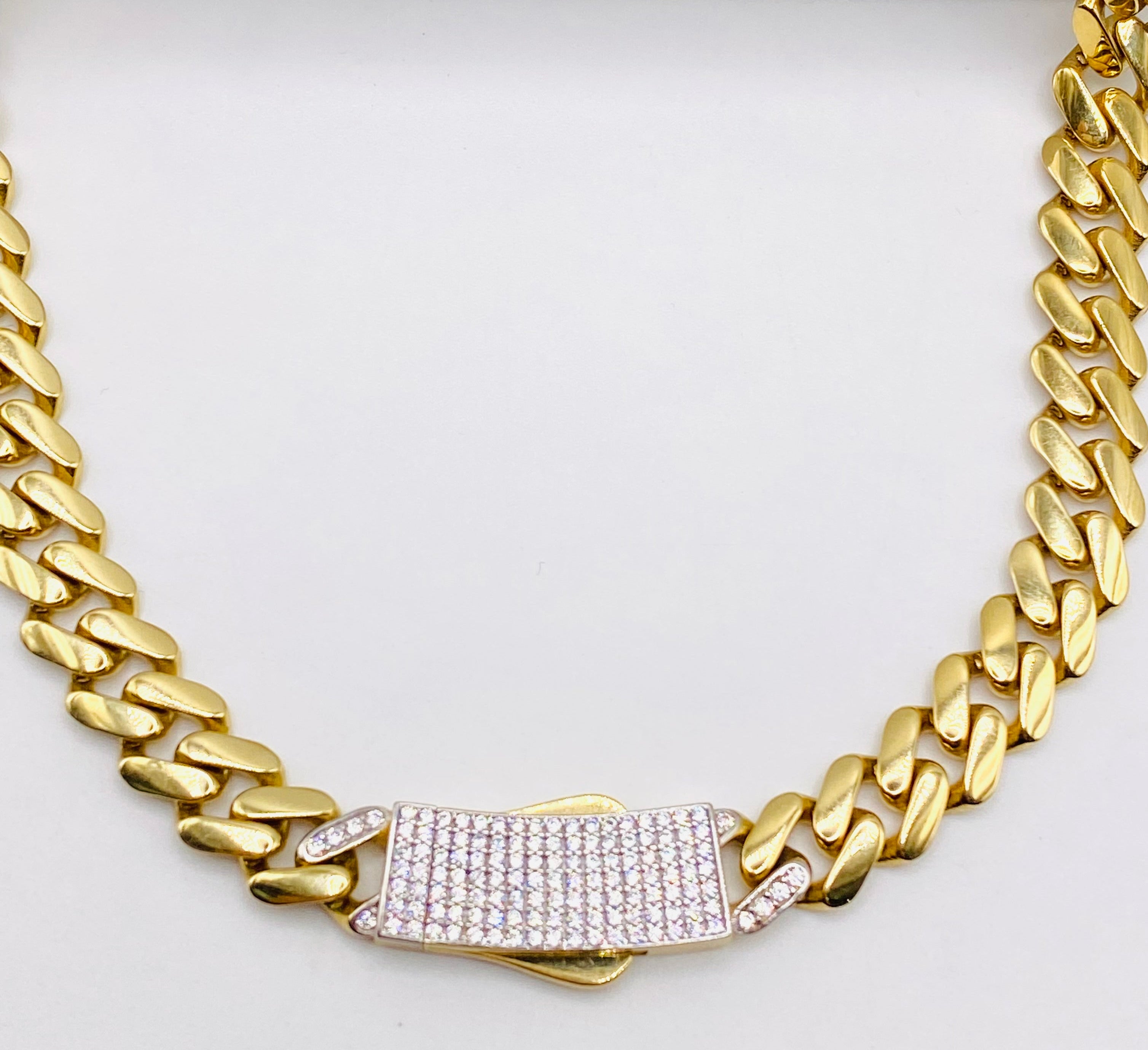 Choker Monaco 18k, 45cm x 8.6mm