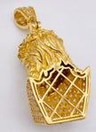 Cara de cristo 14k, 3.5cm x 1cm