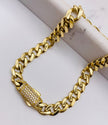 Guillo Mónaco 14k, 19cm x 6.7mm